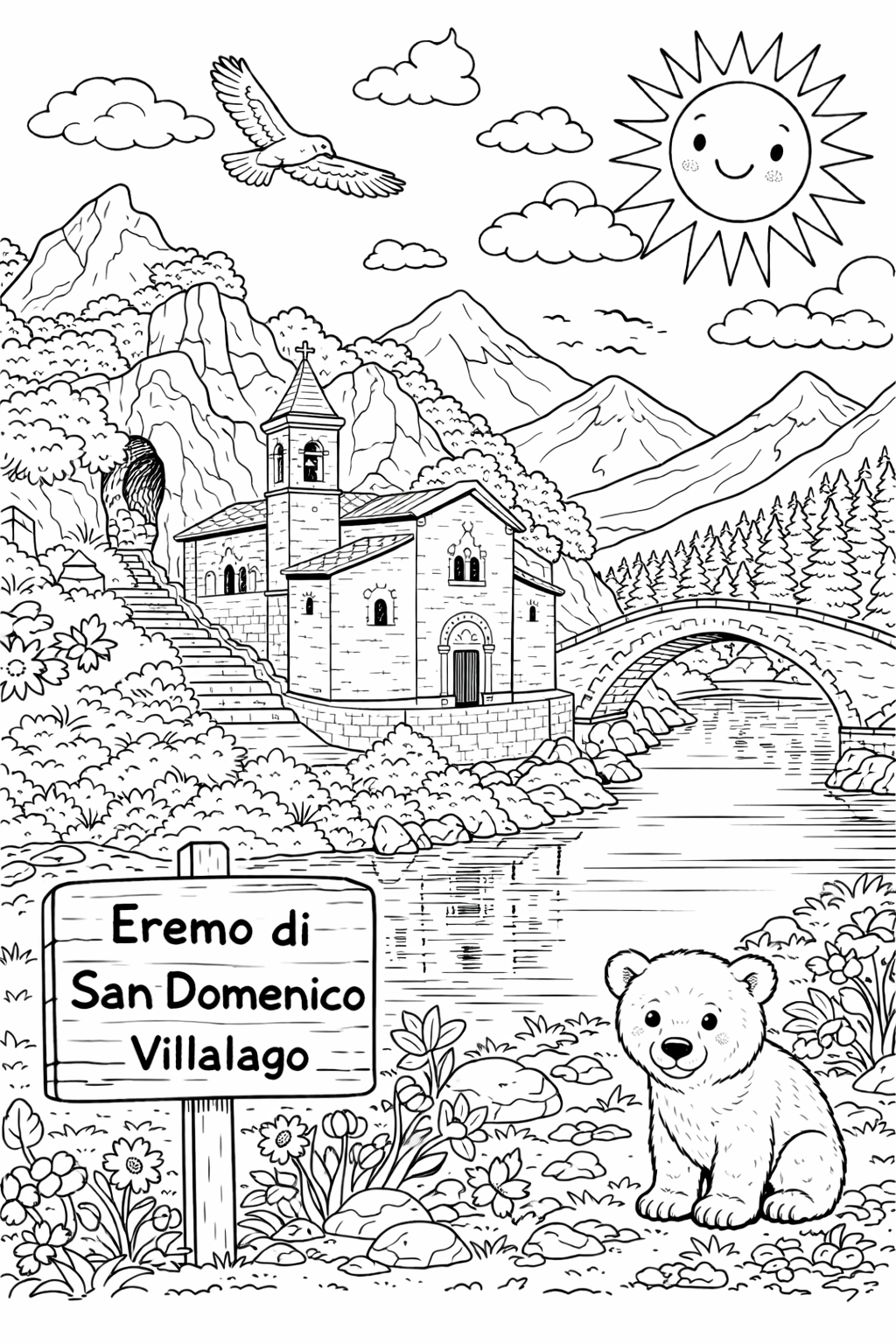 COLORING EBOOK ABRUZZO - STAGIONE 1 - EPISODIO 2